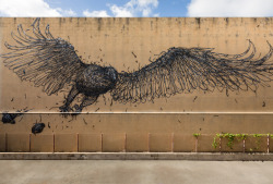 supersonicart:  DALeast. Street art by Chinese born, South Africa