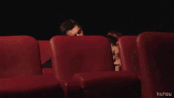 sexynflexy:  This was so much fun the other night at the movies…I