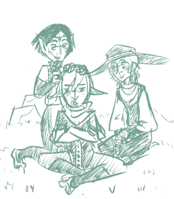 dewdropdaze:  Fenris doesn’t understand how he got roped into