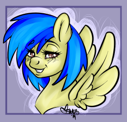 Pony bust commission for silvarrn :D Sorry it took so long! (I’ll
