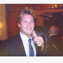 sashabankswwe:  Found this picture of Chris Jericho and I when