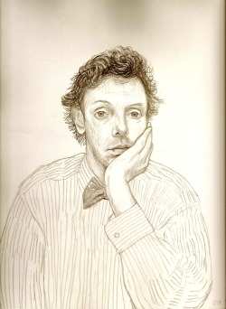 David Hockney:  Study of Gregory
