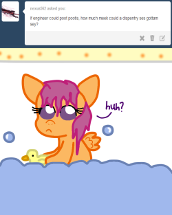 babyscoots:  Seriously….what?  xD D'aww, poor comfuzzled Scootsy
