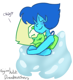 Peridot will never escape Lapis’ eternal hugs!!!EEE