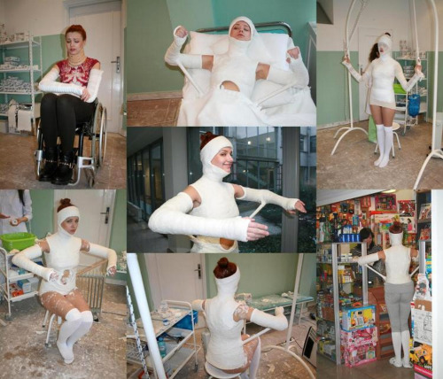 Various Girls in braces and casts, KAFOs, Minverva, Cervical Braces, Hip Spica Cast, Braces and Crutches (Medical Fetish & Bondage)from http://www.bracedlife.comtags: hip spica cast, llc, women with broken leg, plaster cast pics, kafos, body cast,