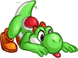 fizzy-dog:  And a quick Yoshi doodle for you! Yoshi is the protagonist