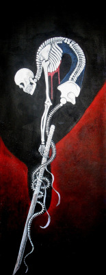 namingthelabrats:  skeliton by fluffyturtle