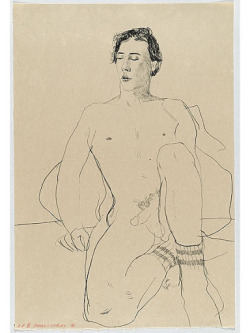 David Hockney - Gregory 1976