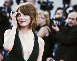 emstonesdaily:   Emma Stone attends the Opening Ceremony and