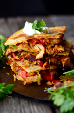do-not-touch-my-food:  Chicken Quesadillas