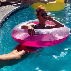 I definitely know how to be a pool babe  (at The Saguaro Palm