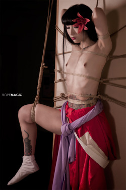 “Dark Red Lily” via  ROPE MAGiC feat. Mayu