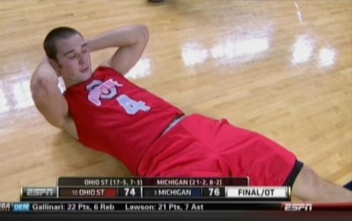 Aaron Craft, Ohio State VS. Michigan - Feb. 5th, 2013