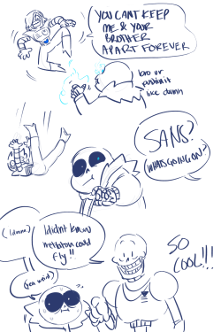 papyrus’s ability to believe hes the stronger bro > any