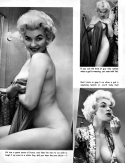 Vel Chessey appears in a pictorial found in the pages of the