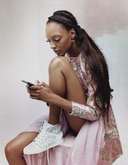 lucesolare:  Jourdan Dunn By Tyrone Lebon For Vogue UK 