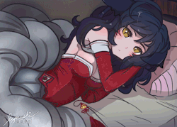 league-of-legends-sexy-girls:    Sleepy Chat (Ahri) PREVIEWby