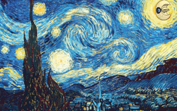 shiny-cradily:  Shiny Lunatone & Vincent Van Gogh’s “The