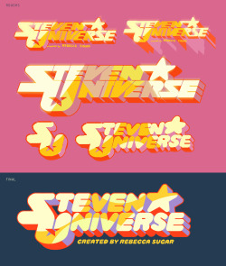 Art Director Kevin Dart says:  Steven Universe Logo! Here is