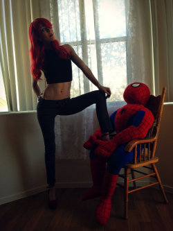vukizzle:  Mary Jane Watson!!! Spidey had a long day at work