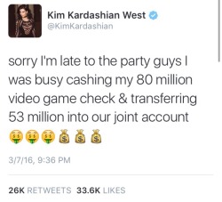 westshouse:  Never try to come for Kim Kardashian West  Oooh shit&rsquo;s gettin&rsquo; real yo! Don&rsquo;t mess with the queen.