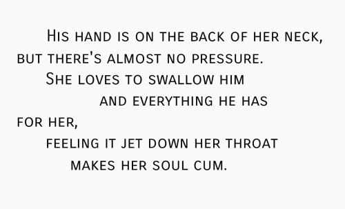 infinitelyhisgirl:  You make my soul cum ~without even touching