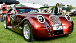 carsthatnevermadeitetc:  Morgan SP1, 2014. A one-off based on the LIFEcar concept which used a 3.7 litre Ford V6 in place of the concept carâ€™s fuel cell