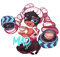 mad-zilla:this was a chibi sticker i did for sale , every arms