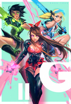 rossdraws:  My take on the POWER PUFF GIRLS from the Episode!