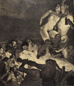 blackpaint20:  Otto Greiner - Die Feilbietung (Devil Showing