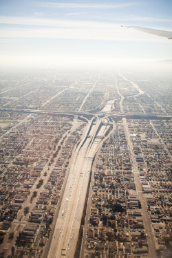 willchilton:  105 and 110 Interchange in Los Angeles 