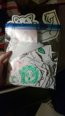 amalgarn:   There are 89 temmies and 1 aaron in this bag made