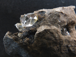 rockon-ro:Herkimer Diamond QUARTZ (Silicon Dioxide) crystal from