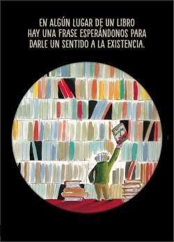 bibliolectors:  En algún lugar de un libro hay una frase esperándonos