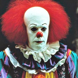 bigboi:  #Clown #Spooky #Pennywise #StephenKing  This the big homie right here