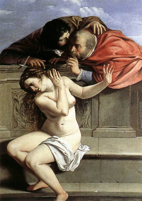 artemisia-gentileschi-art:  Susanna and the Elders, 1610, Artemisia