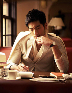 asiaphiles:  Godfrey Gao for GQ Taiwan April 2013 