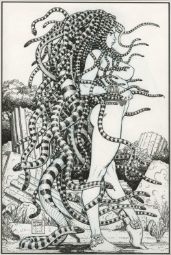 brianmichaelbendis:  Medusa by Arthur Adams 