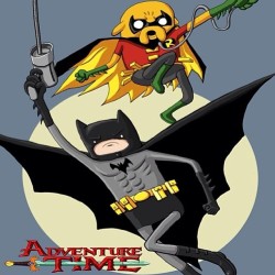 #adventuretime #finnandjake #batman #robin #batmanandrobin #dccomics