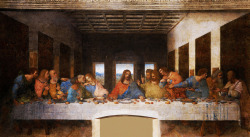 andrewpauldavis:  The Last Supper (Leonardo DaVinci, 1498) Inherent