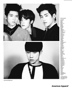 infinite as american apparel models