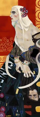 loshka:   Heeey its Judith II by Gustav Klimt. A full view is