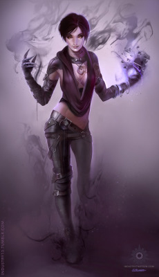 industry13:  Art done for my Black Desert Online Sorcerer. 