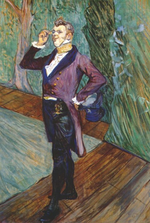artist-lautrec:  The actor Henry Samary, 1889, Henri de Toulouse-LautrecMedium: