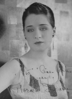 jeannecrains:  Signed photo of Norma Shearer 