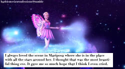 barbiemoviesconfessions:  “I always loved the scene in Mariposa