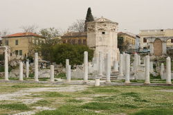 mostly-history:Tower of the Winds in the Roman Agora (Athens,