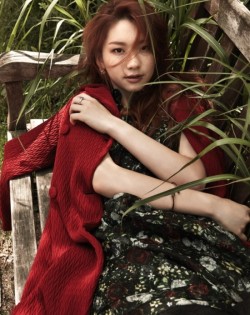 koreanmodel:  Kim Jin Kyung by Yoo Younggyu for Ceci Korea Sept