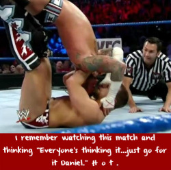 wwewrestlingsexconfessions:  I remember watching this match and