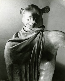 Erwin Blumenfeld - Minotaur, The Dictator, Paris, 1937.